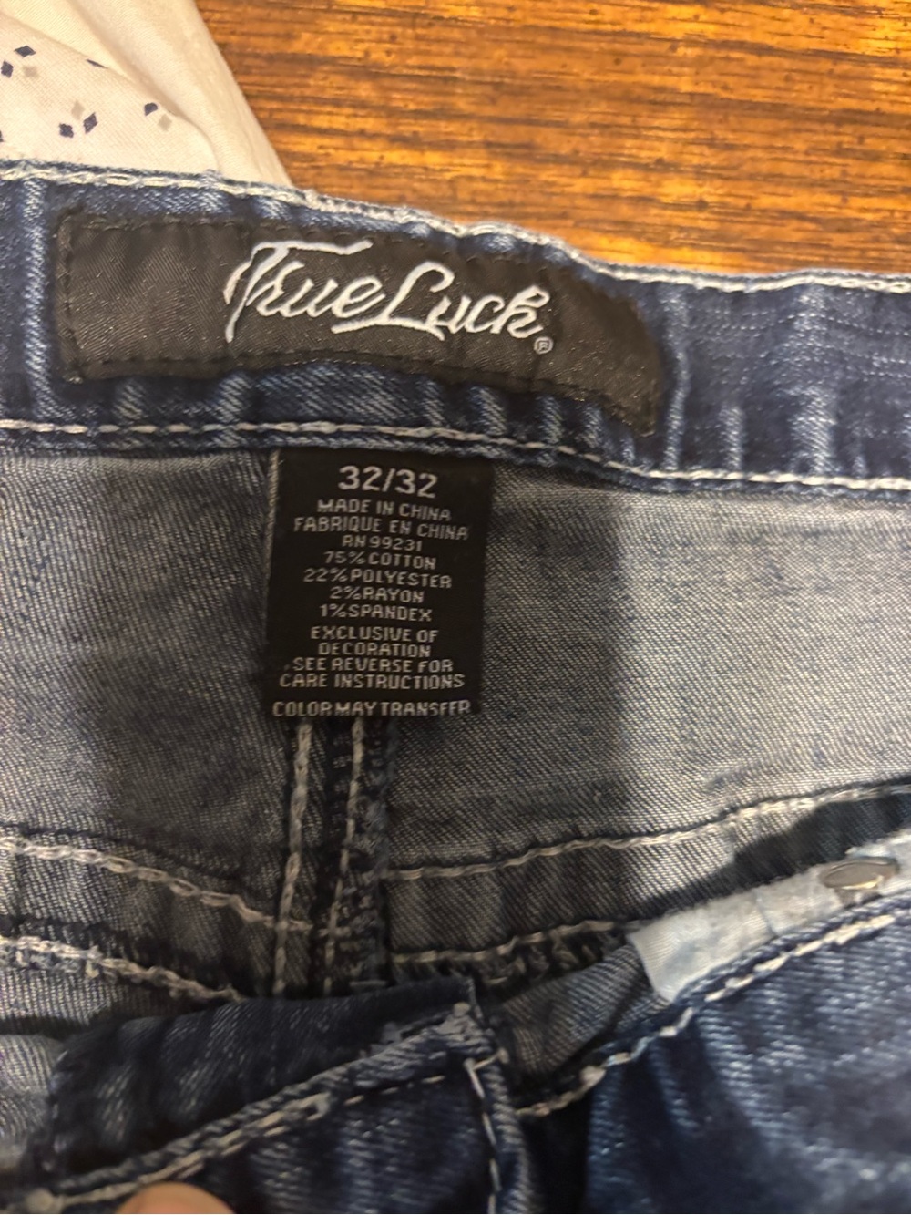 Men's medium 32w bundle Levi’s True luck Alfini Haggar Express 2 jeans&3 shirts - Picture 5 of 16